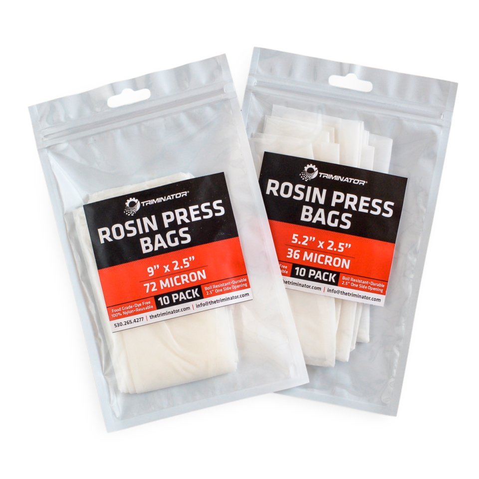 Rosin Bags and Tools for pressing rosin