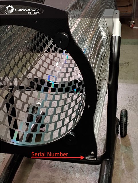 Replacement drum for the Triminator XL Dry Trimmer.