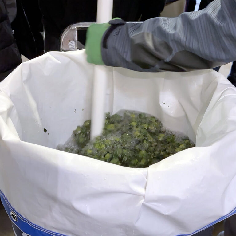 Bubble Hash Washing Machine vs. HandWashing Triminator