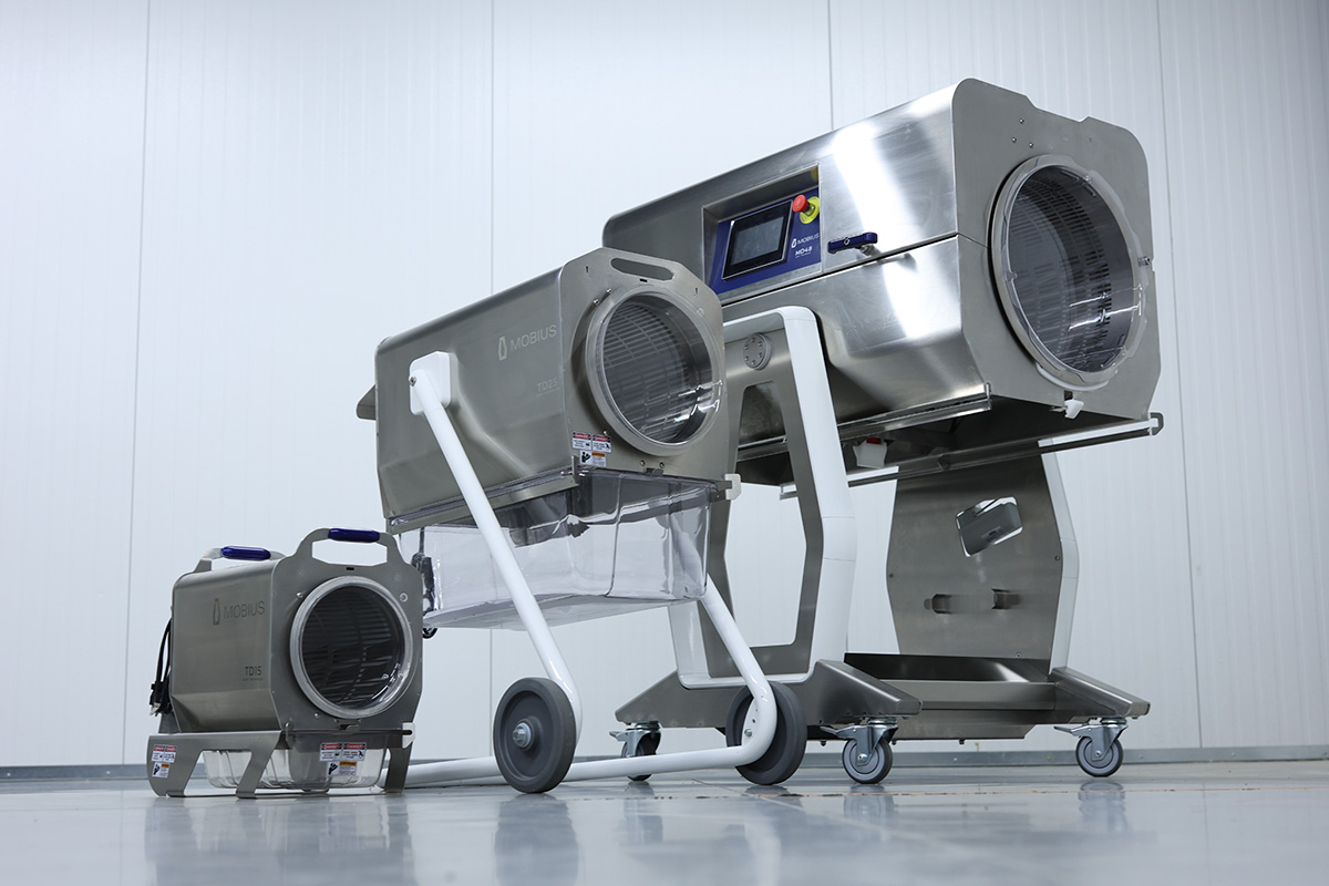 Triminator trimmers evolved into Mobius machines